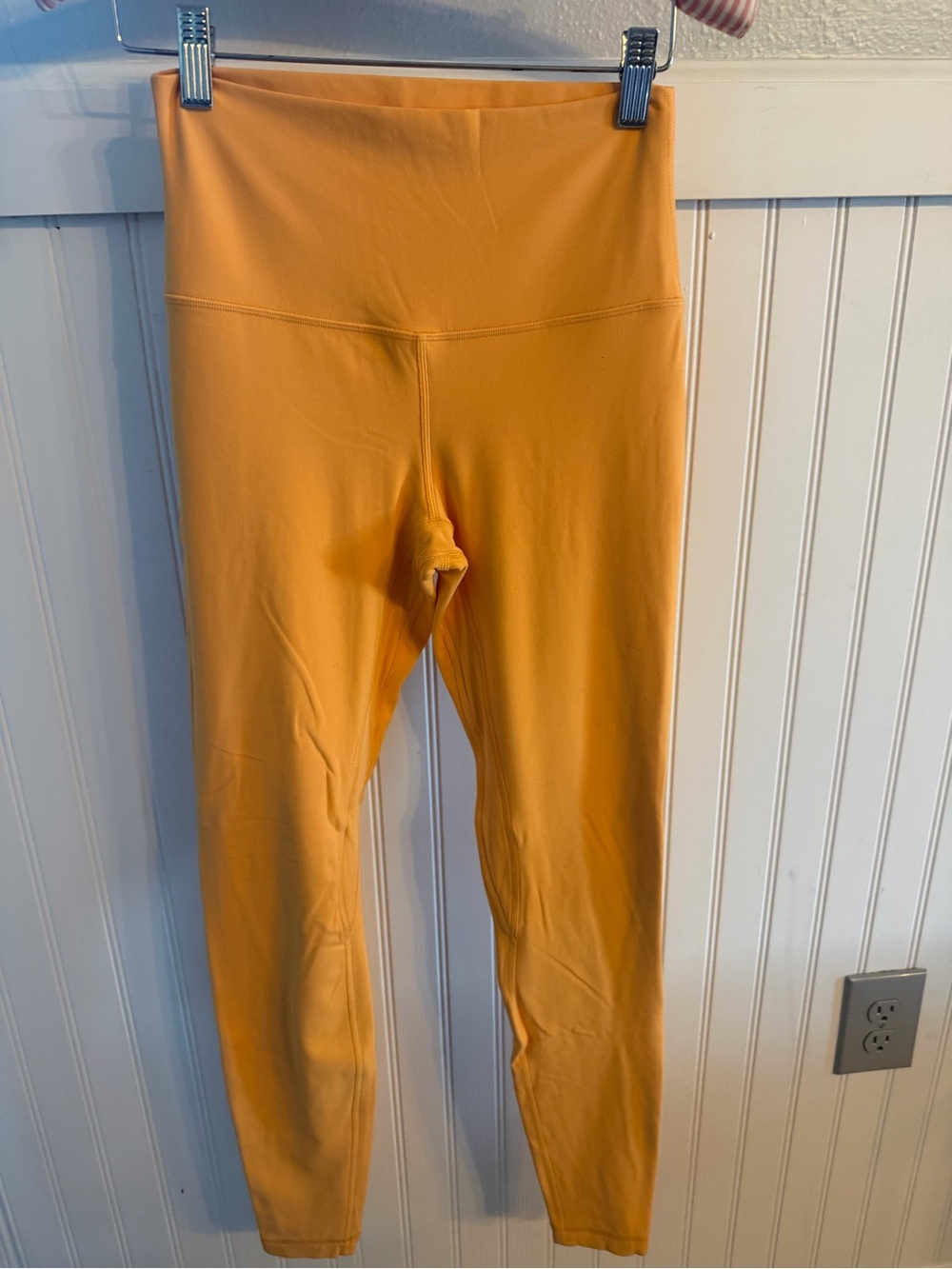 Lululemon High-Waist Yellow Leggings